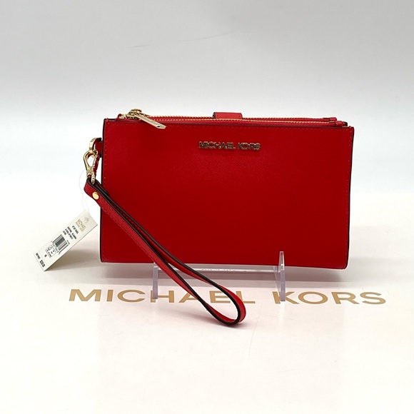 Michael Kors Large Double Zip Wallet Wristlet - Picture 5 of 7